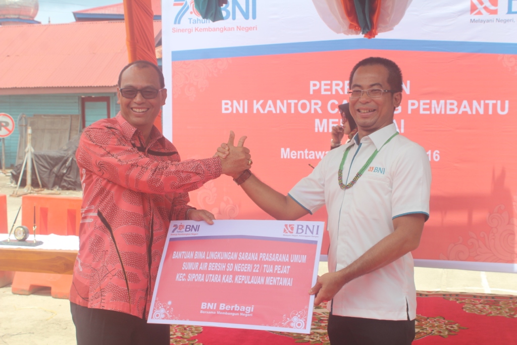Peresmian KCP BNI Mentawai